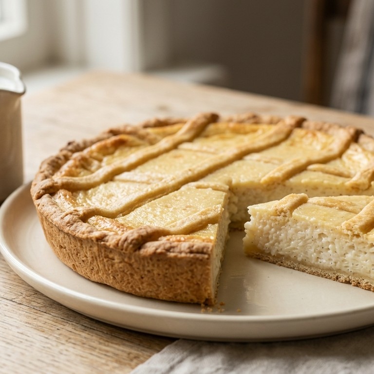Rijstevlaai recept