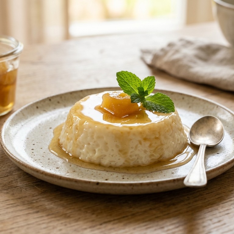 Rijstpudding met gember recept