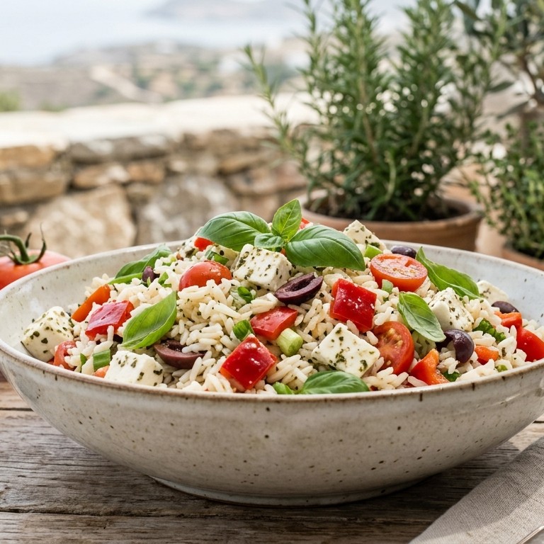 Rijstsalade recept