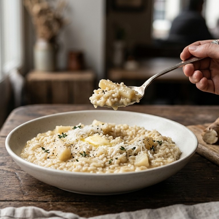 Risotto met schorseneren recept