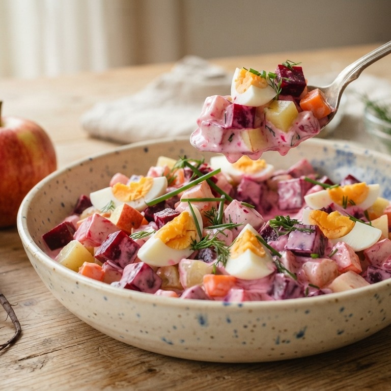 Rode bieten salade recept