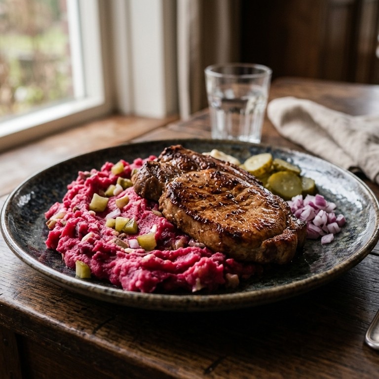 Rode bietjesstamppot recept
