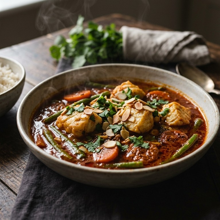 Rode curry met vis recept