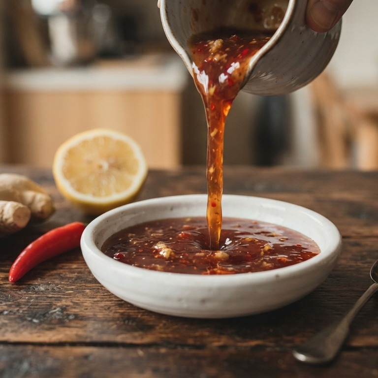 Rode gembersaus recept