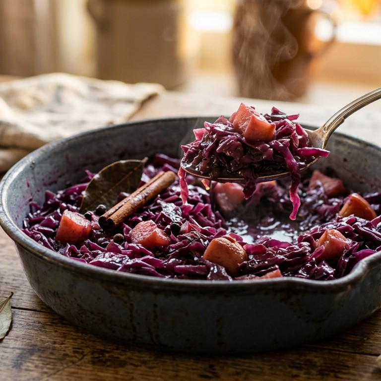 Rode kool met appel recept