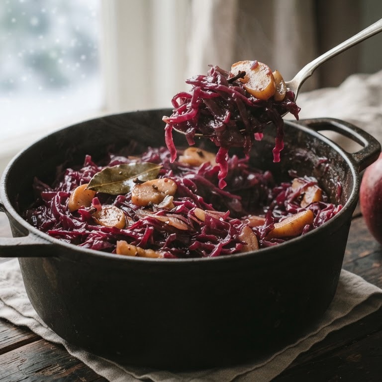 Rode kool met appel recept