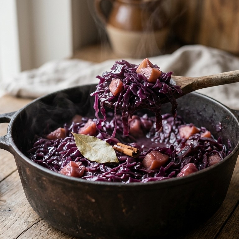 Rode kool met appels recept