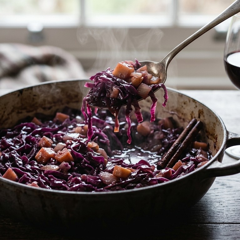 Rode kool uit de oven recept
