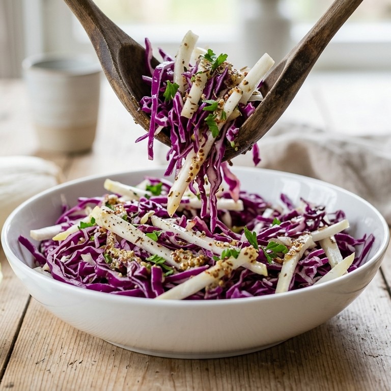 Rode koolsalade recept