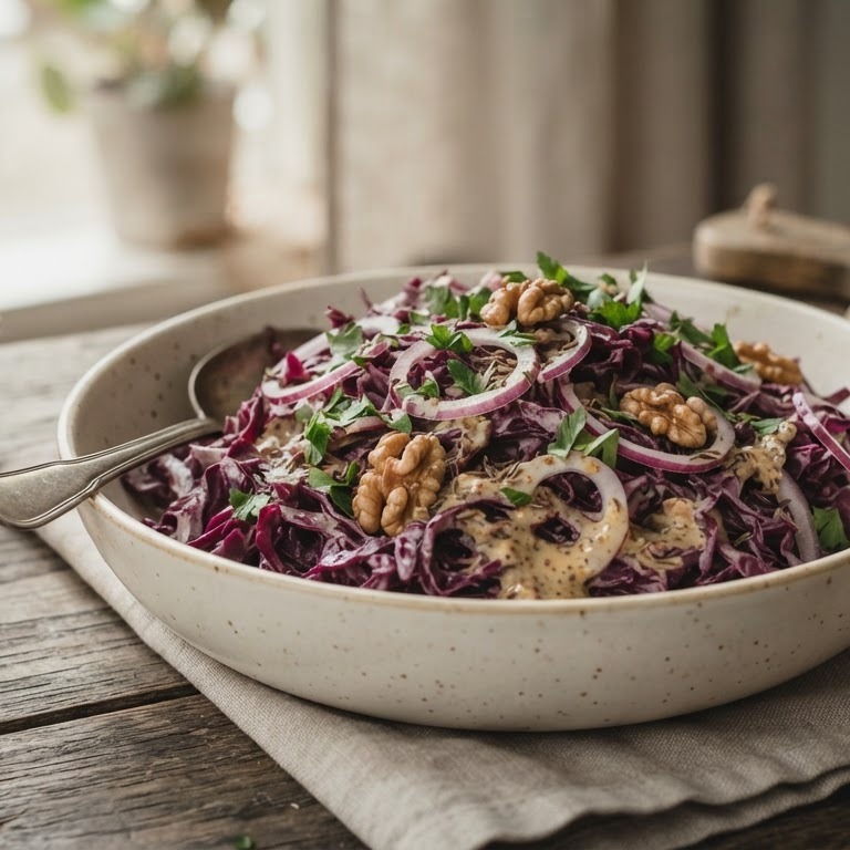 Rode koolsalade recept
