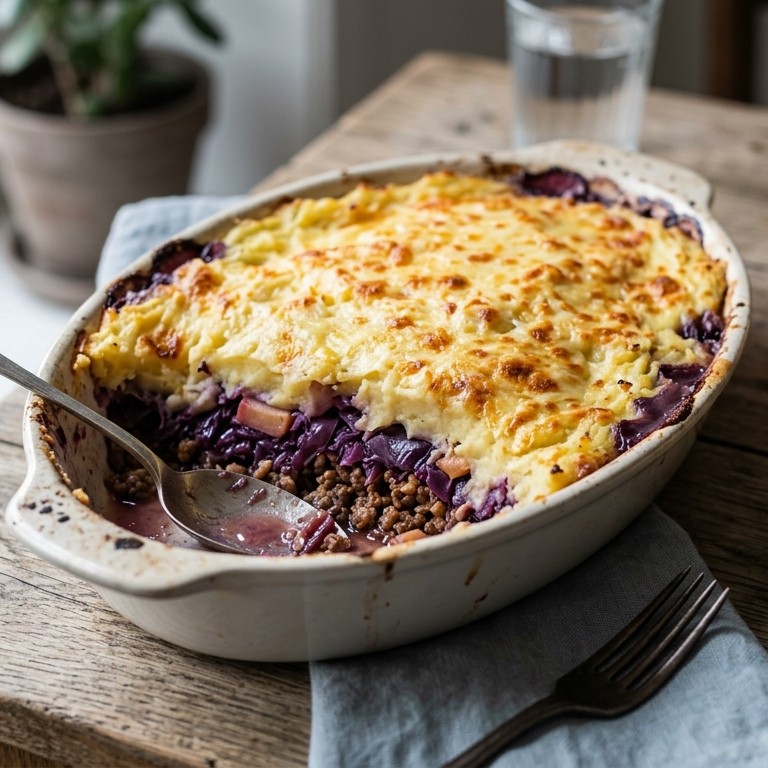 Rode koolschotel recept