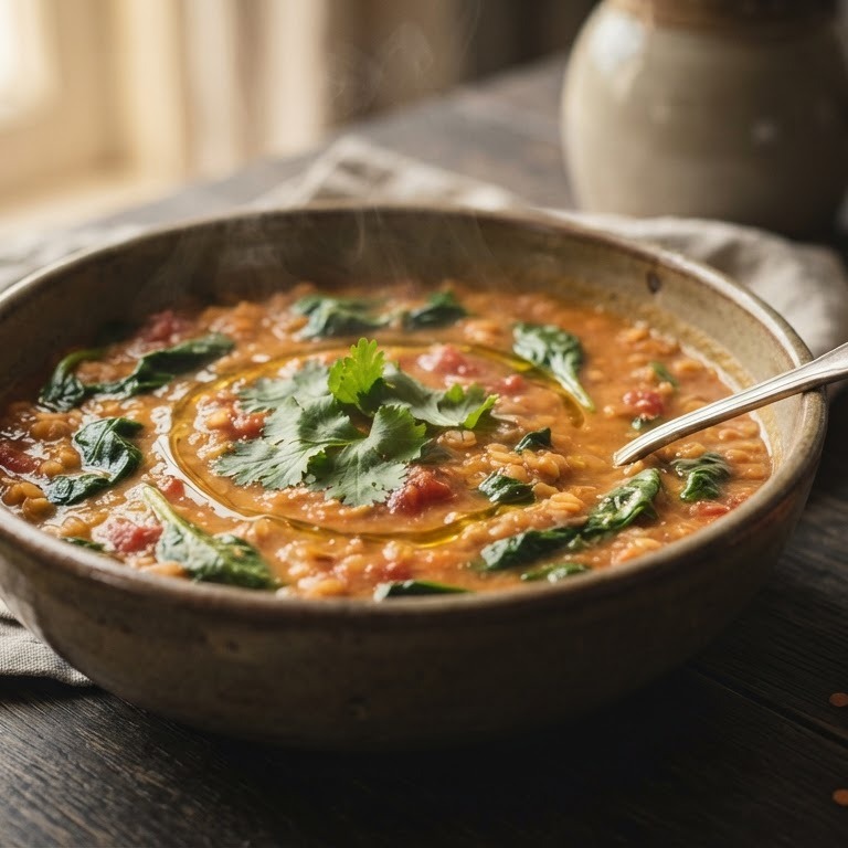 Rode linzensoep recept