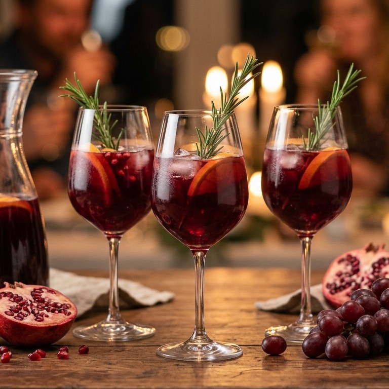 Rode vruchtensap met port recept