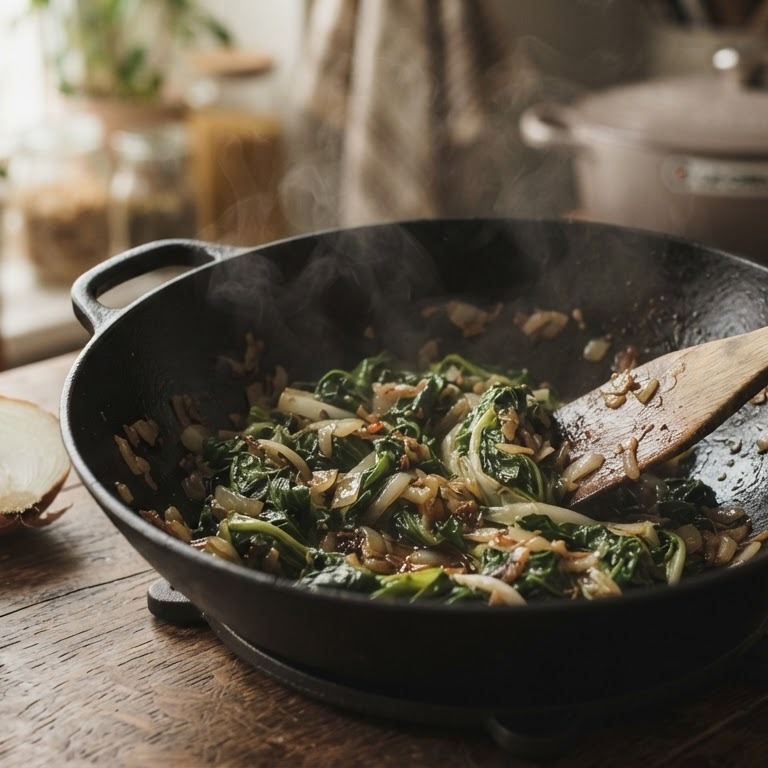 Roerbak-andijvie recept