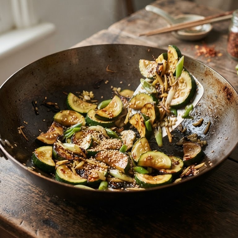 Roerbak Courgette recept