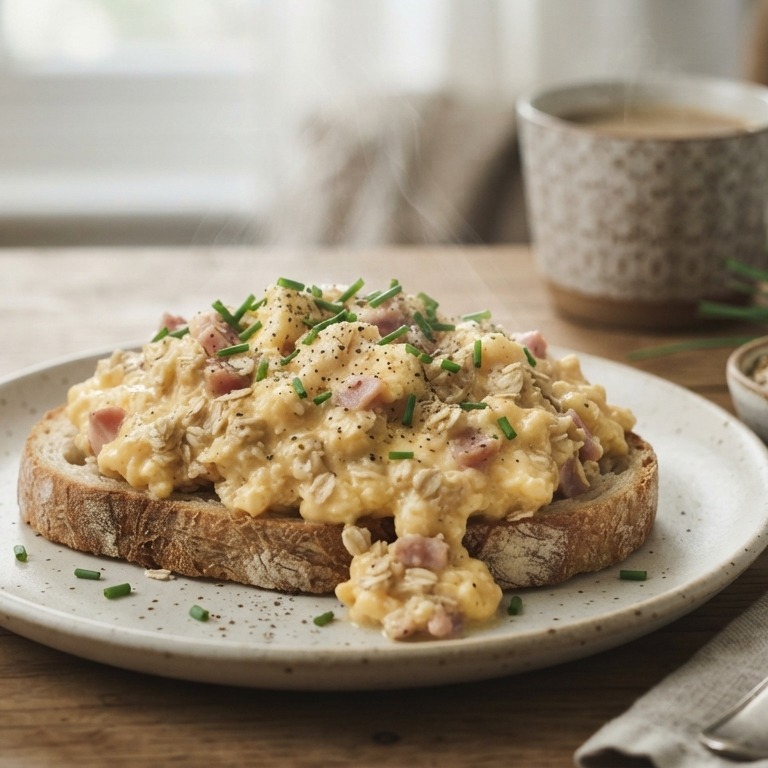 Roerei met havermout recept
