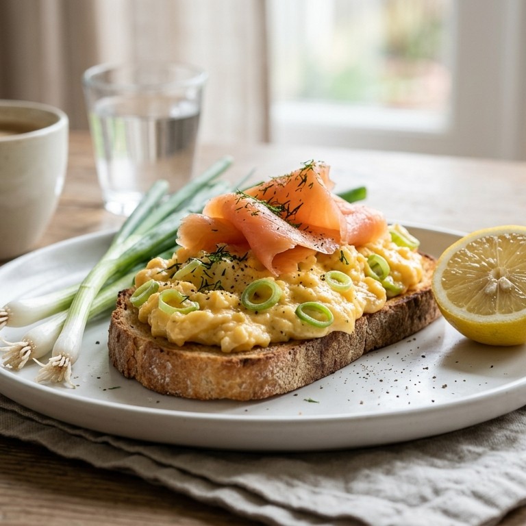 Roerei op z'n Noors recept