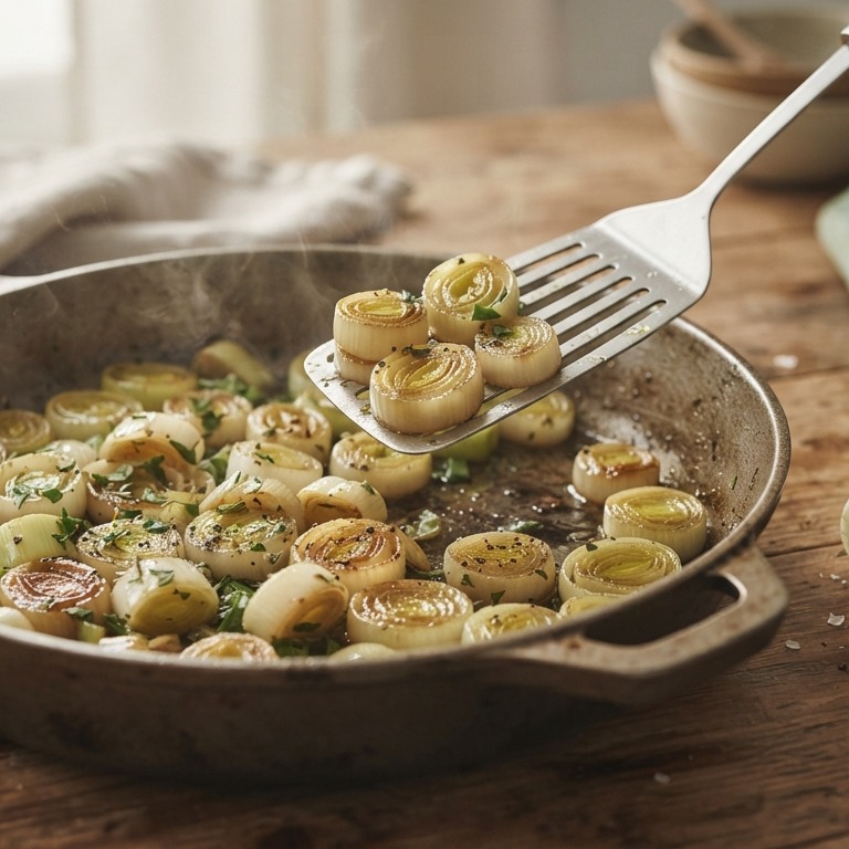 Roergebakken prei recept