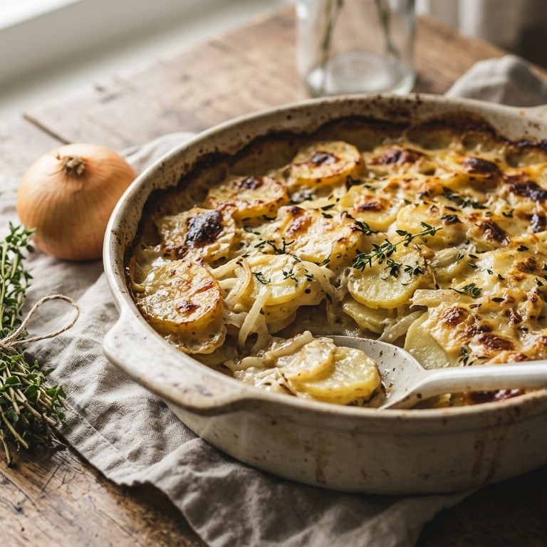 Romige aardappelgratin recept