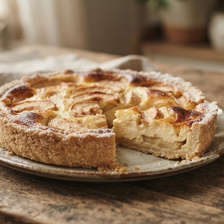 Romige appeltaart recept