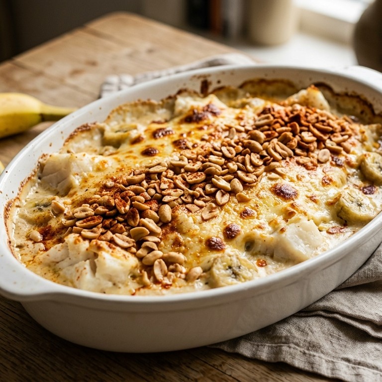 Romige kabeljauw-ovenschotel recept