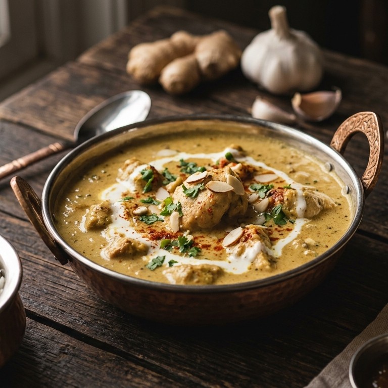 Romige kip korma recept