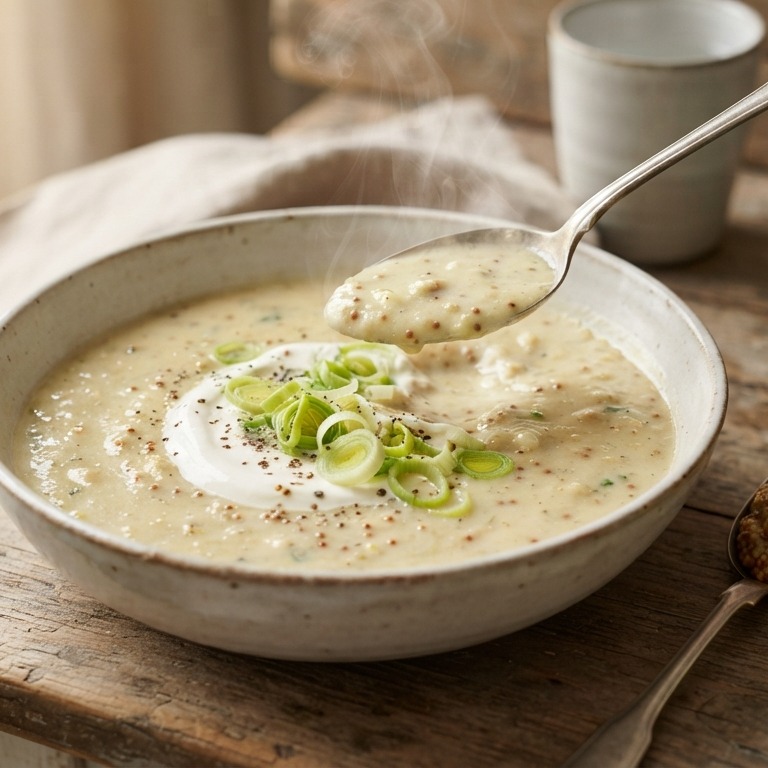 Romige mosterdsoep recept