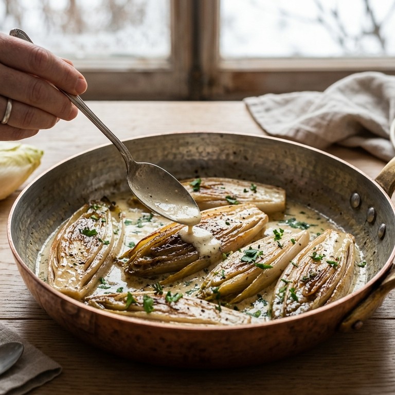 Romige witlof recept