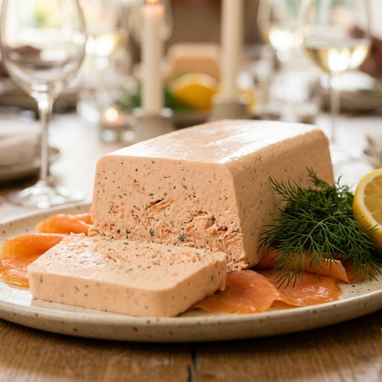 Romkaas-zalmmousse recept