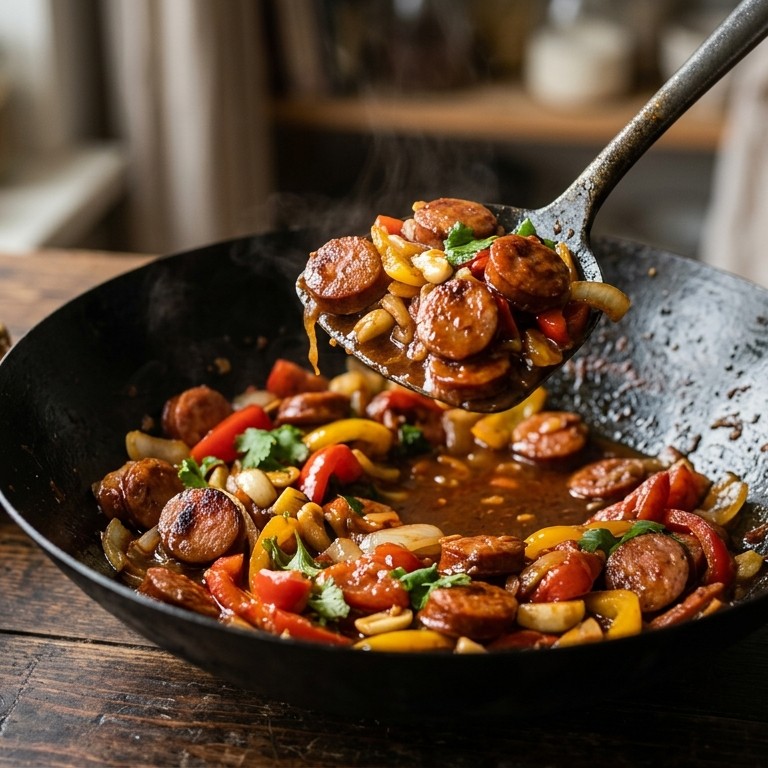 Rookworst oost en west recept