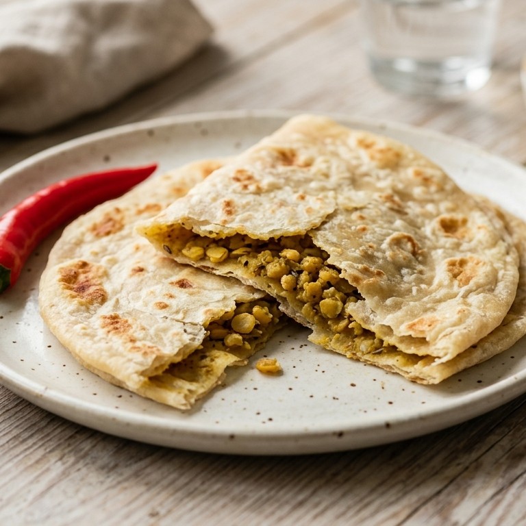 Roti Daal Bherie recept