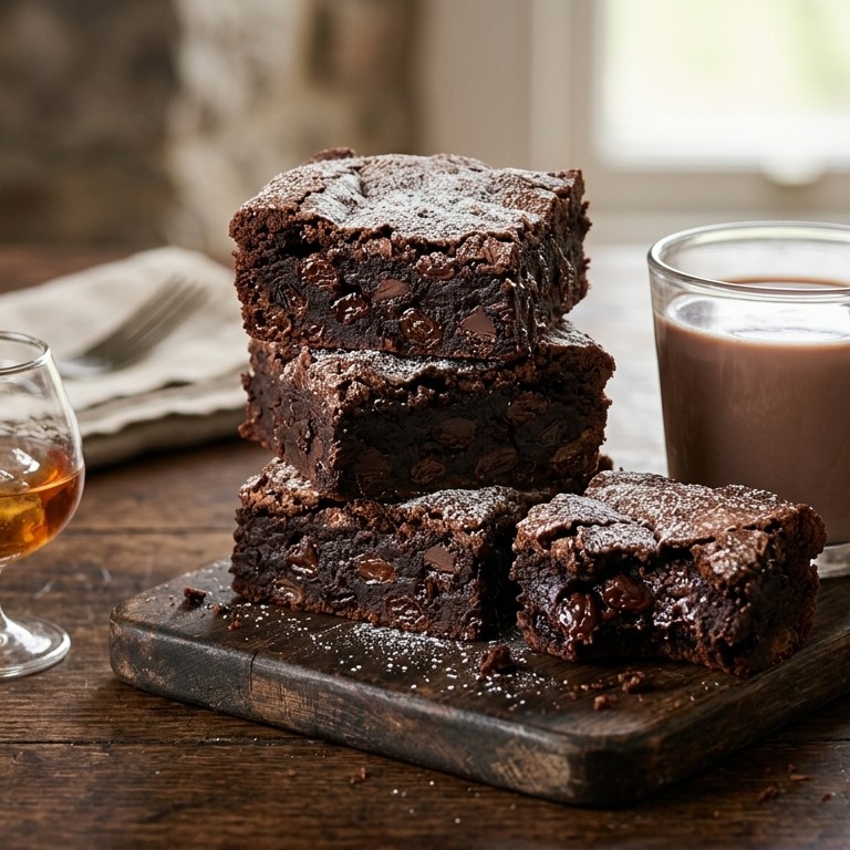 Rozijnenbrownies recept