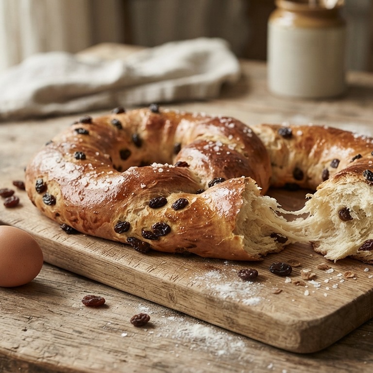 Rozijnenkrakeling recept