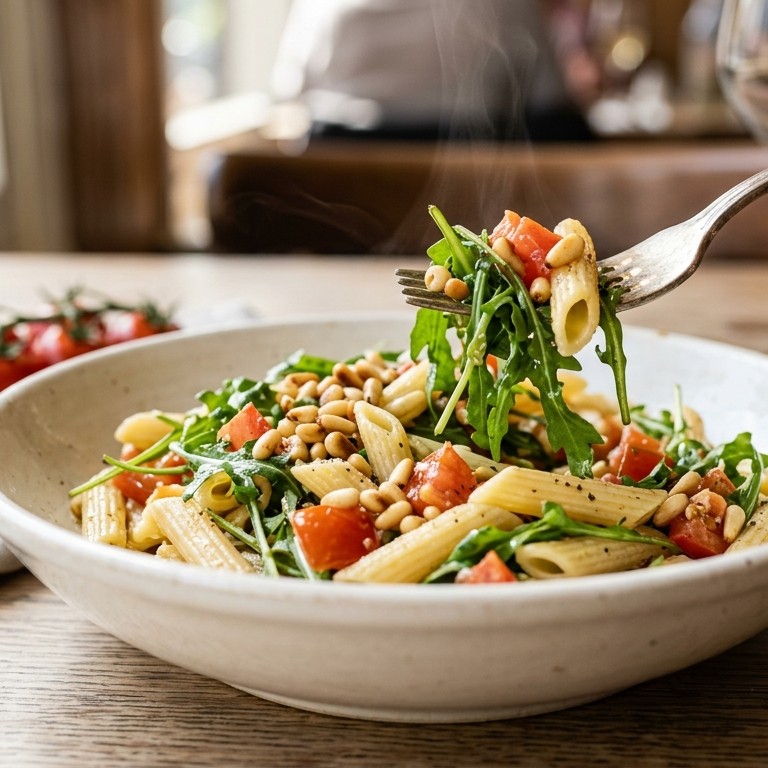 Rucola pasta recept