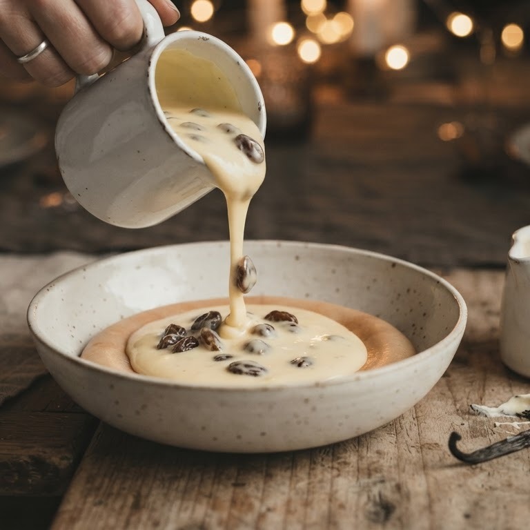 Rum-rozijnensaus recept
