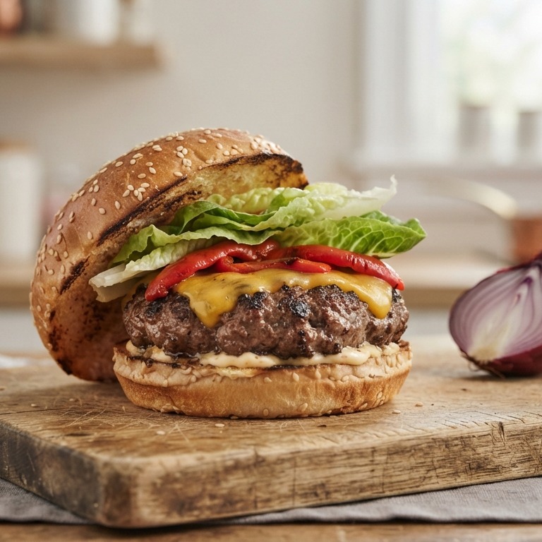 Runderburgers recept