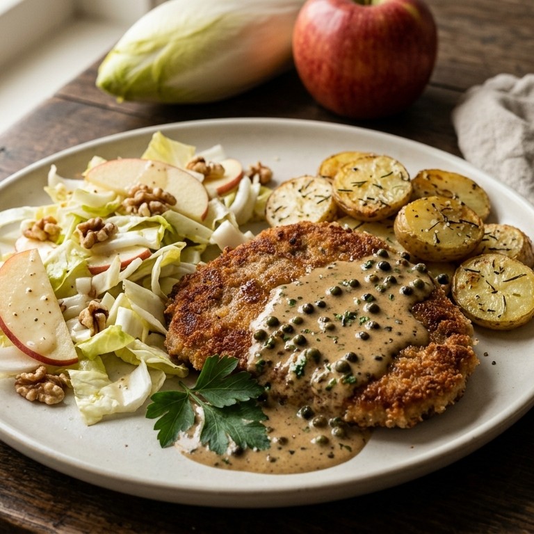 Runderschnitzel met pepersaus recept