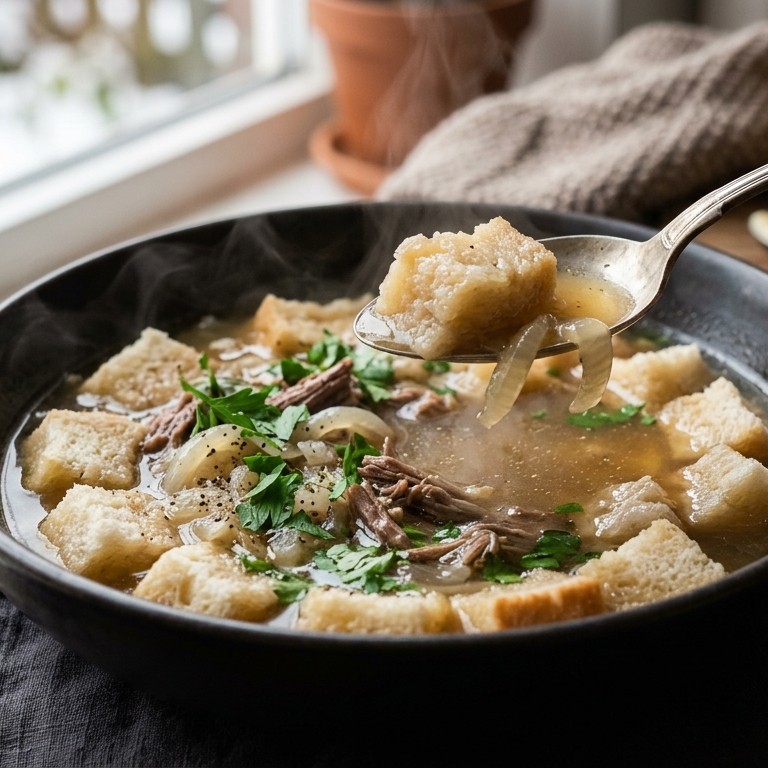 Rundvlees broodsoep recept
