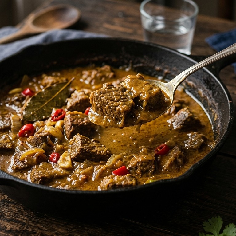 Rundvlees met kerrie recept