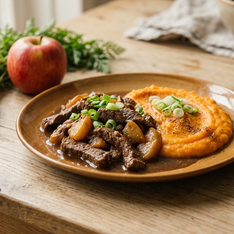 Rundvlees met wortelpuree voor de slanke lijn recept