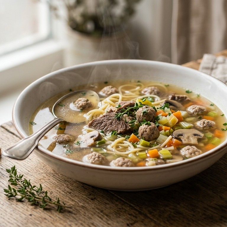 Rundvleessoep van Kees recept