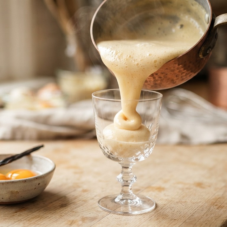 Sabayon (warme wijnsaus) recept