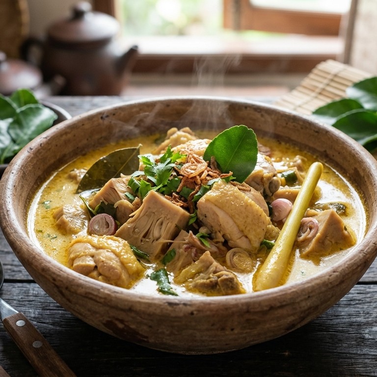 Sajoer goedek (mild gekruide kippensoep) recept