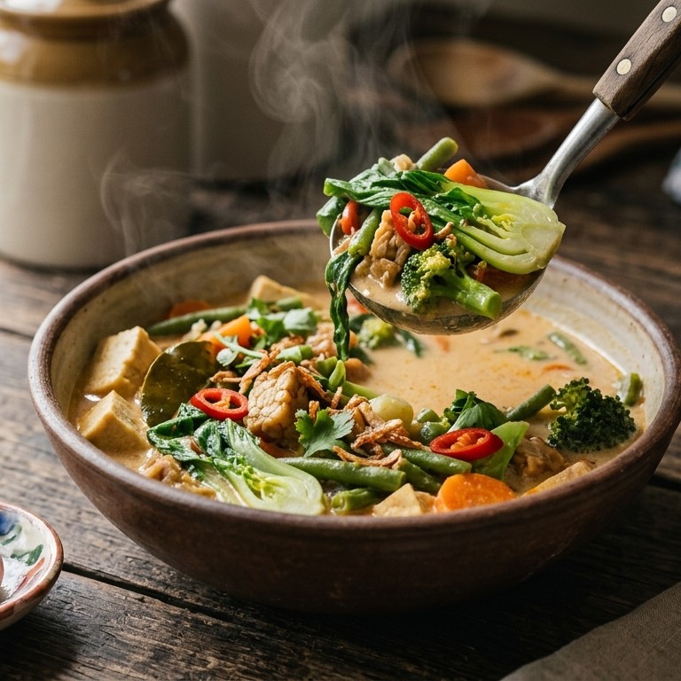 Sajoer lodeh recept