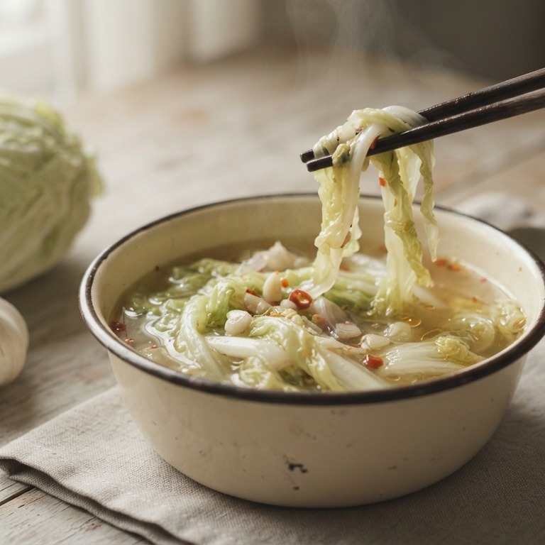 Sajoer met Chinese kool recept