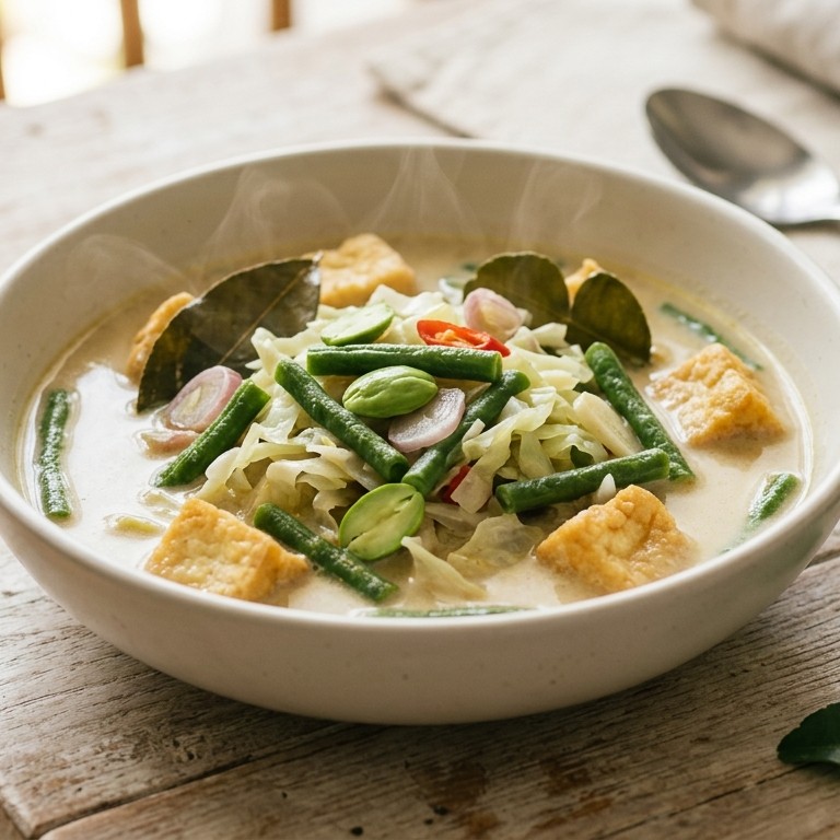 Sajoer Oblok Oblok (mild gekruide groentensoep) recept