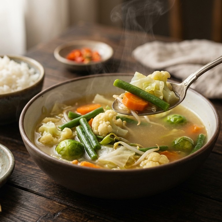 Sajoer tjampoer 2 recept