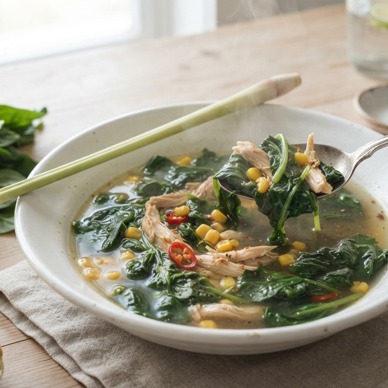 Sajoer van Nieuw-Zeelandse spinazie recept