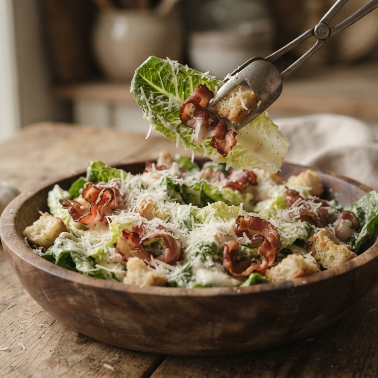 Salade met bacon recept