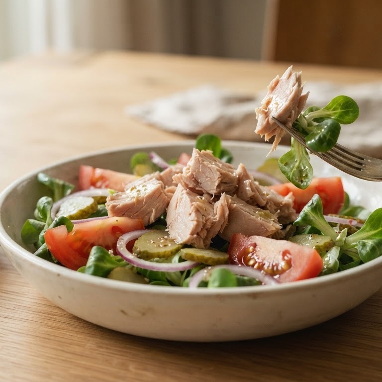 Salade met tonijn recept